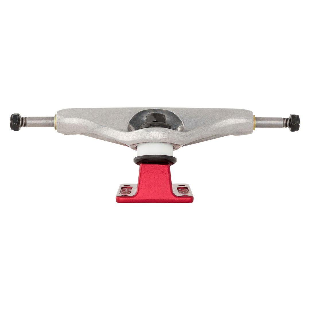 Independent Stage 11 Forged Hollow BTG Summit Silver Ano Red Standard Trucks