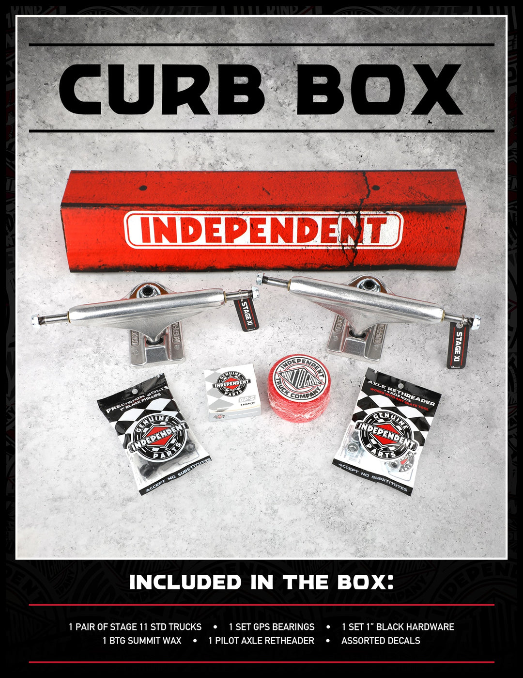 Independent Curb Box Set
