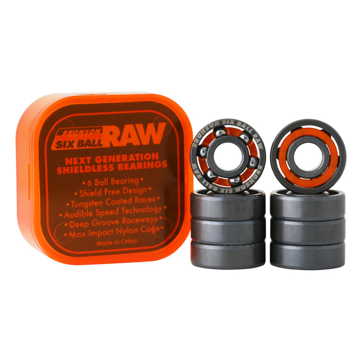 Bronson Speed Co. Raw Six Ball Bearings