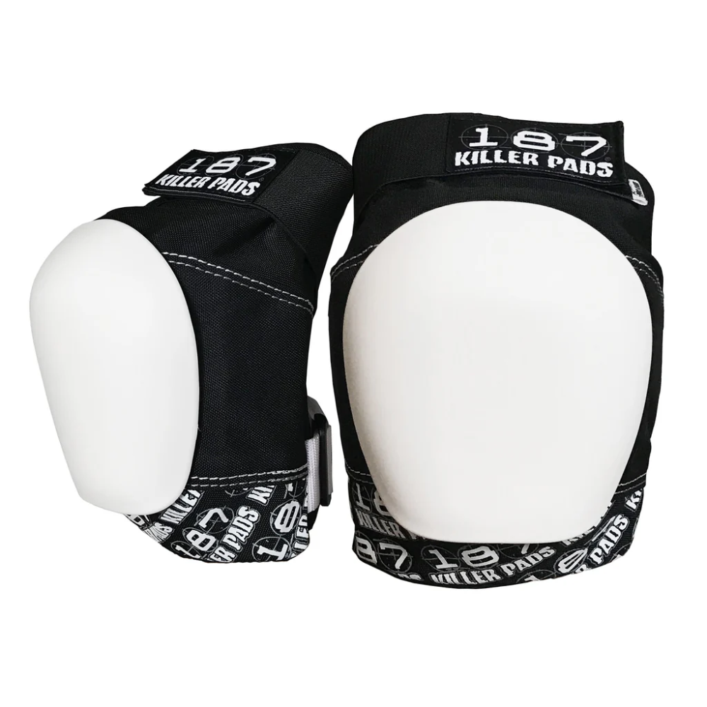 187 Killer Pads Pro Knee Pad Black/White/White