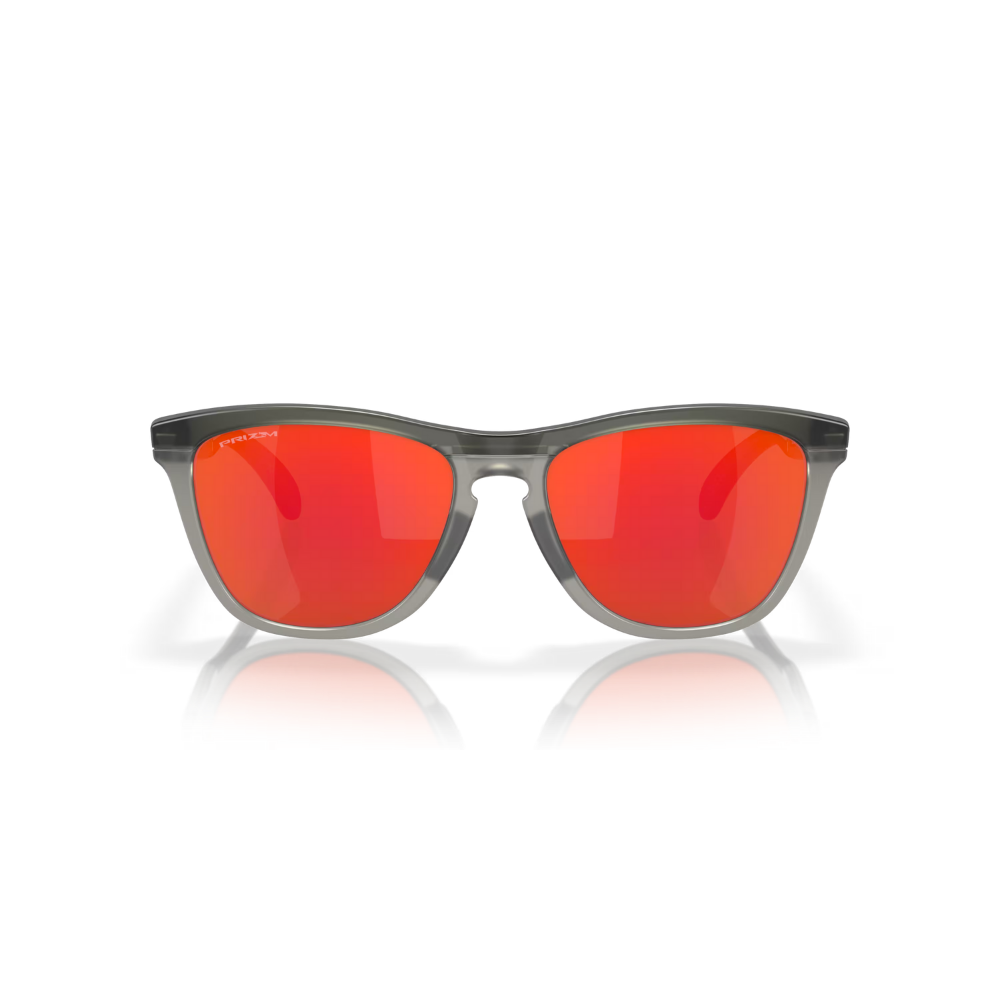 Oakley Frogskins Range Sunglasses Matte Grey Smoke/Grey Ink (Prizm Ruby)