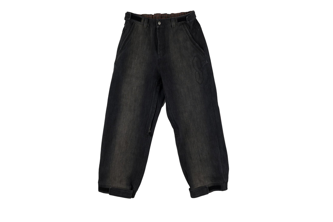Souvenir 3 Ply Denim Pant Black