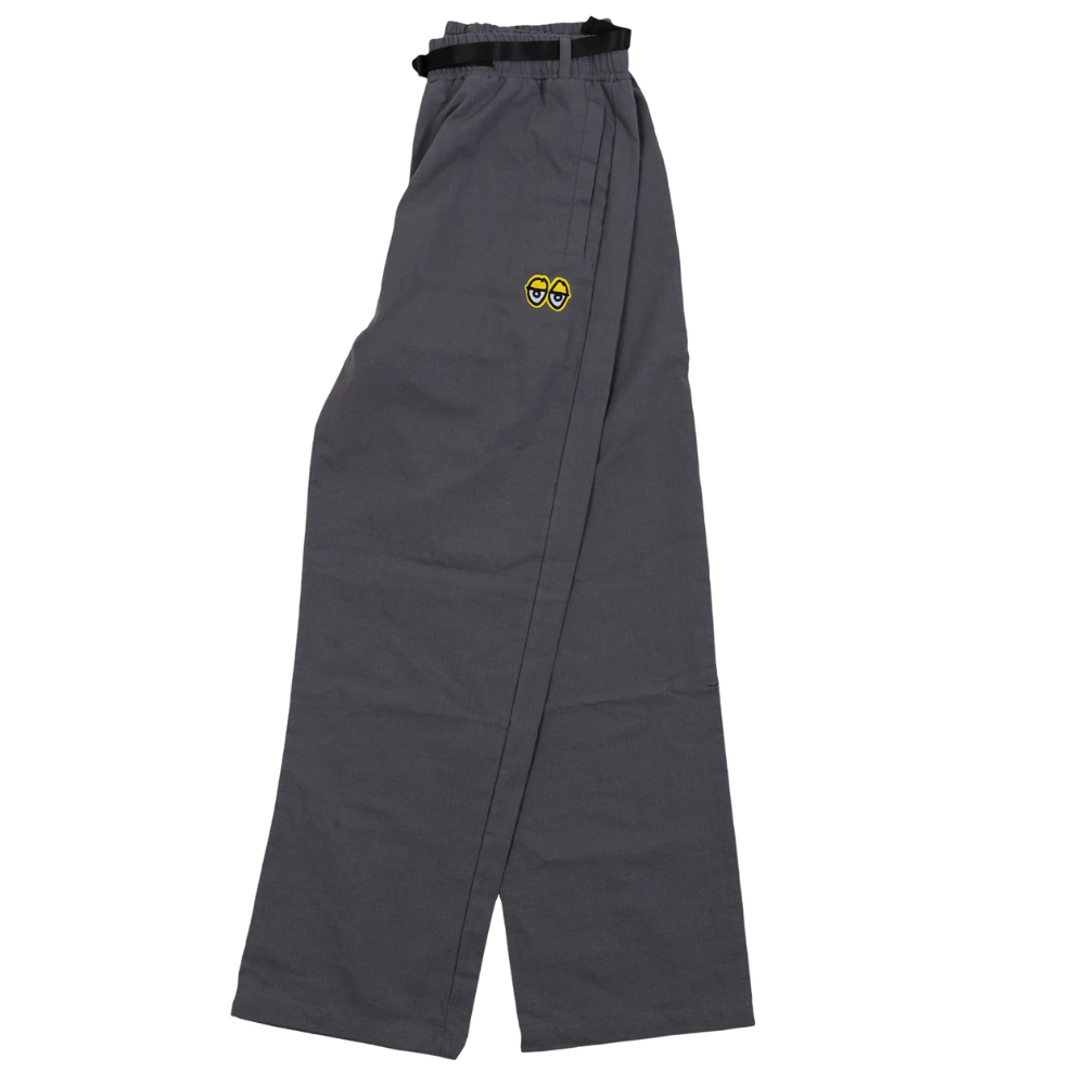 Krooked Eyes Ripstop Pants Charcoal