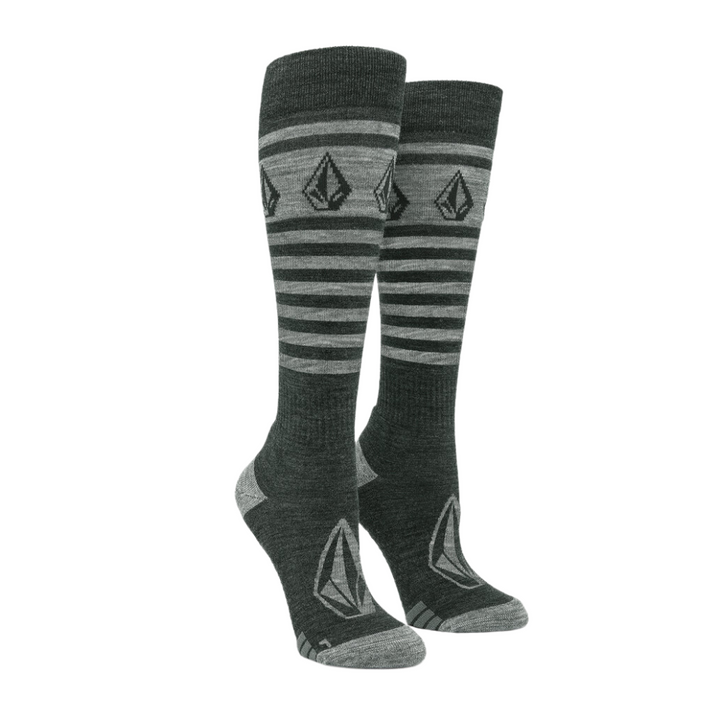 Volcom Women's Striker Wool Blend OTC Sock Black