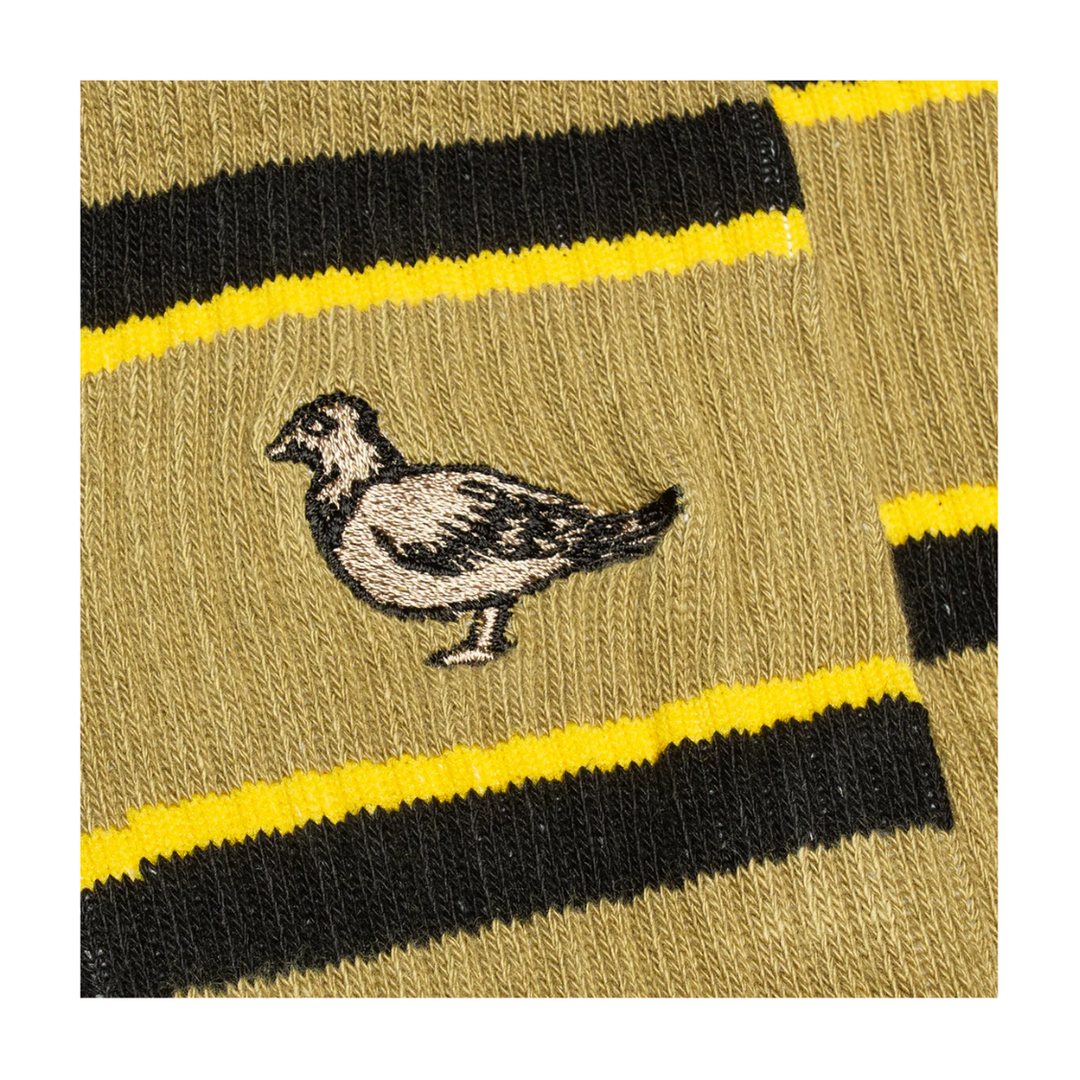 Anti-Hero Basic Pigeon EMB Socks Light Khaki