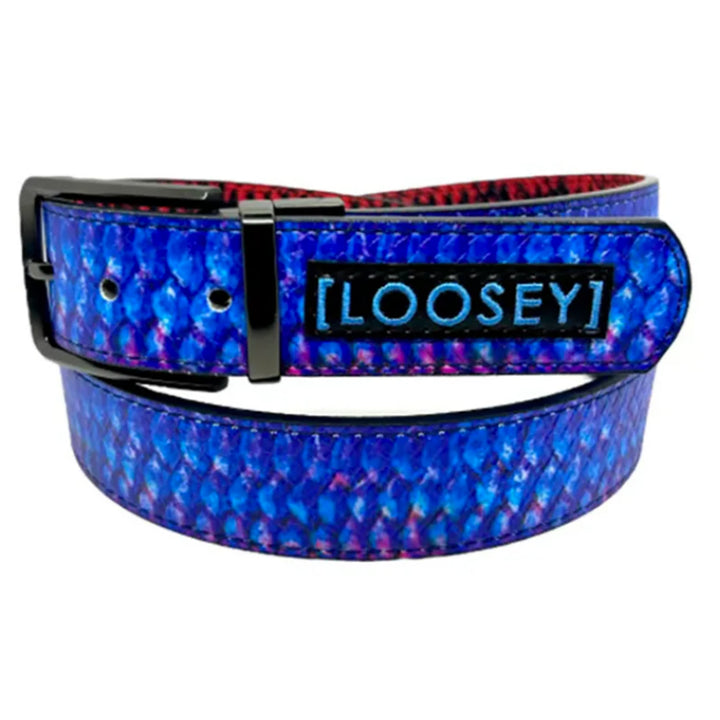 Loosey X Atlantic Drift Fish Scales Reversible Belt