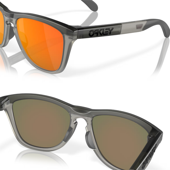 Oakley Frogskins Range Sunglasses Matte Grey Smoke/Grey Ink (Prizm Ruby)