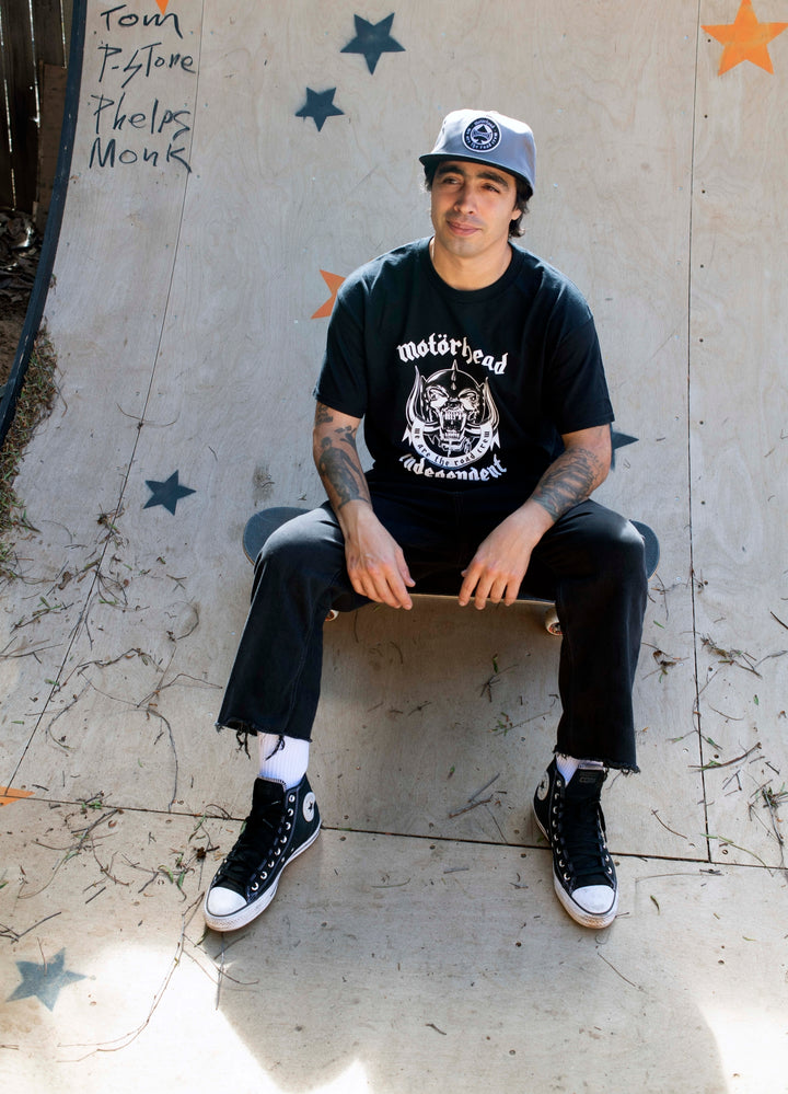 Independent Motörhead Warpig Heavyweight Tee Black