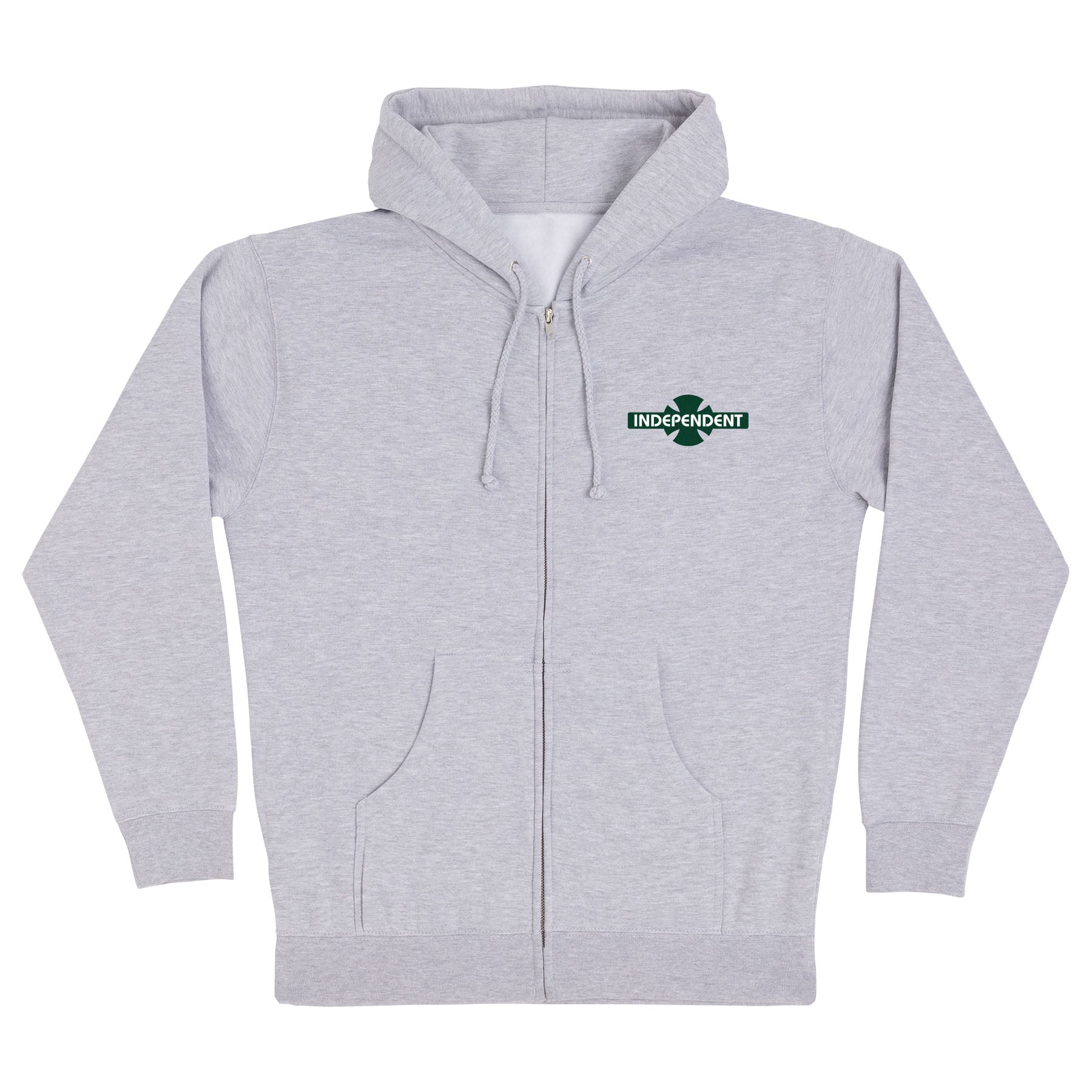 Independent OGBG Legacy Zip Hoodie (Grey Heather) – Eastern Boarder
