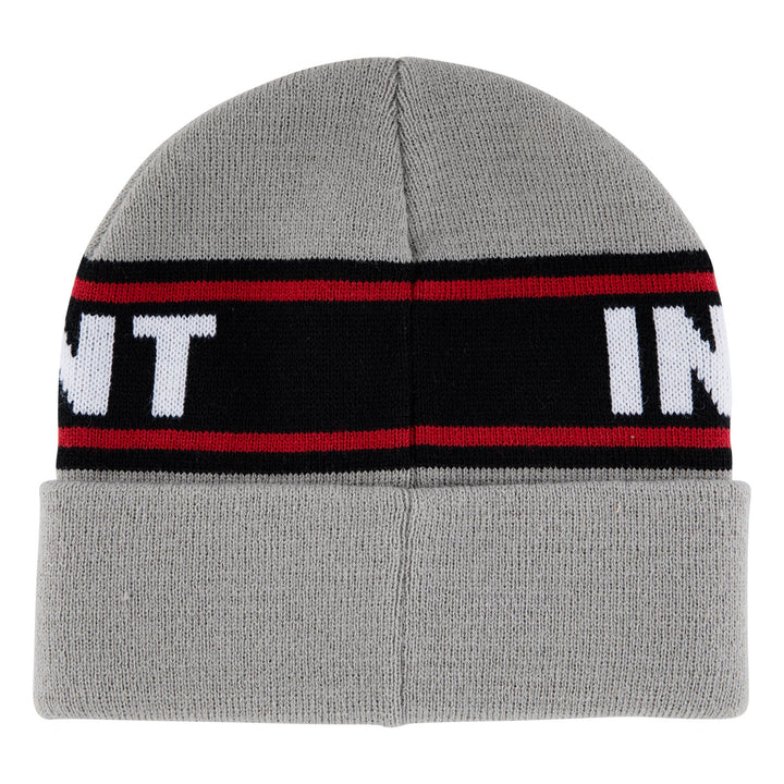 Independent Bar Logo Long Shoreman Beanie - Gray