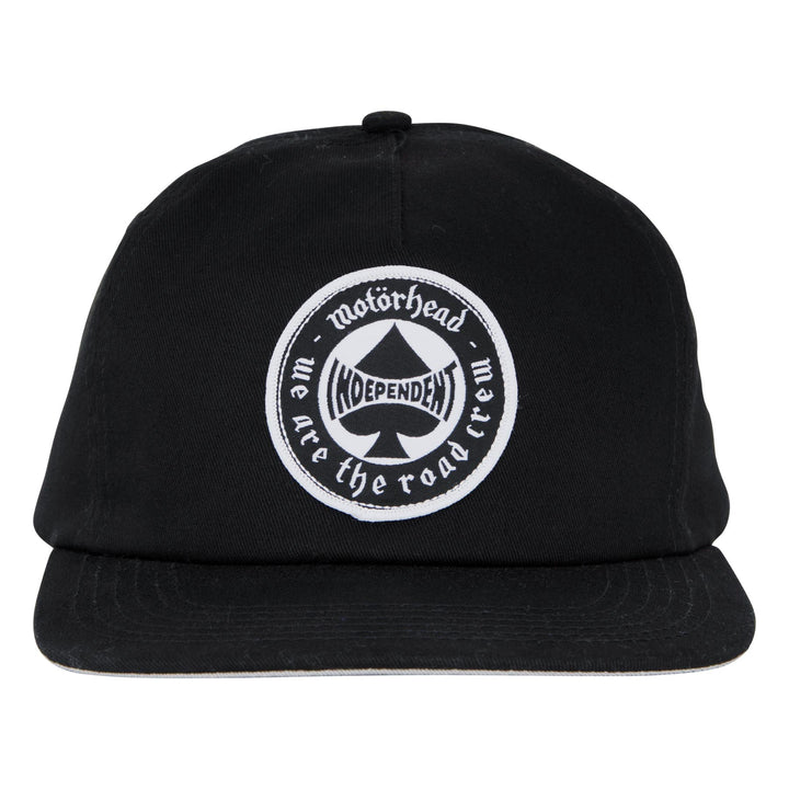 Independent Motörhead Spade Unstructured Snapback Hat Black