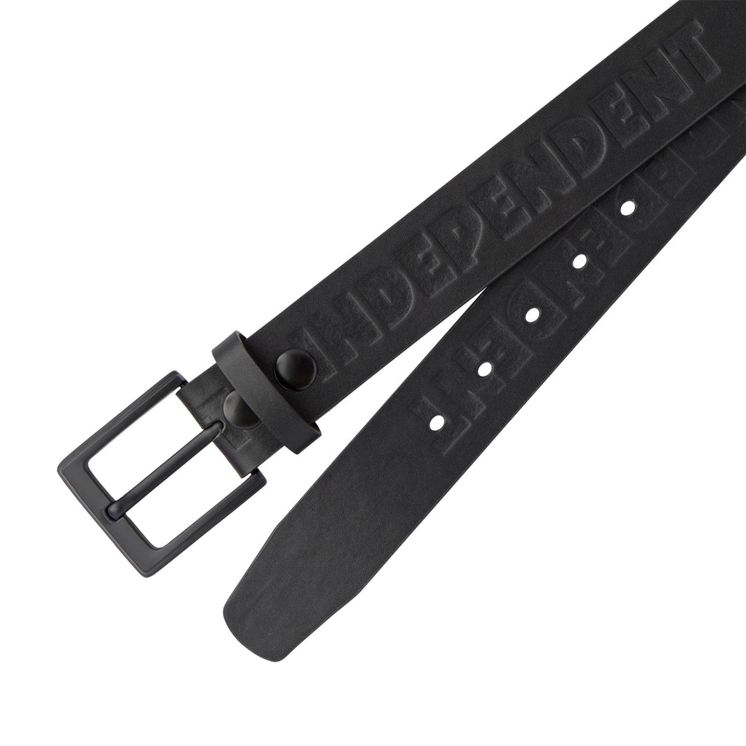 Independent Bar Logo Poly Belt - Black