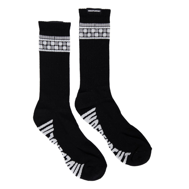 Independent Tile Span Socks - Black