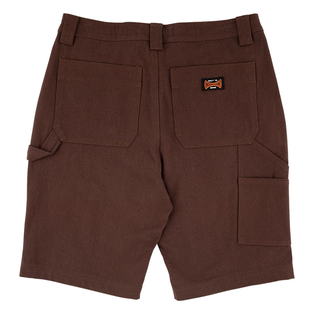 Independent Built To Grind Utility Shorts Chocolate