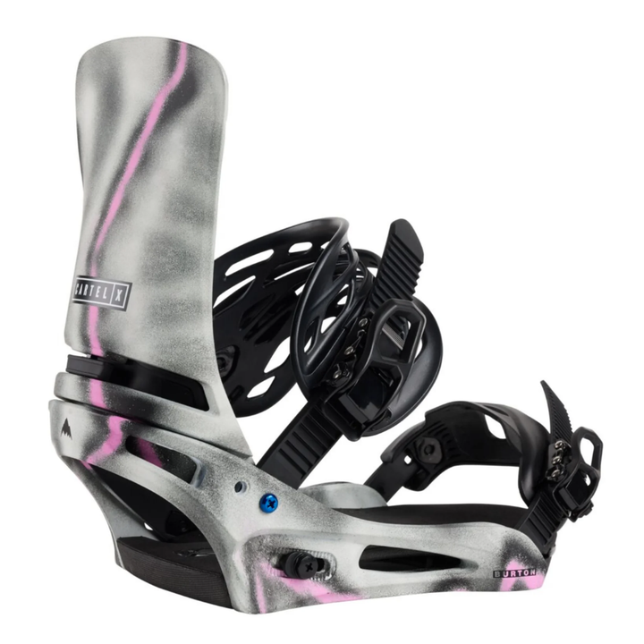 Burton Men's Cartel X Bindings 2025 Gray/Pink