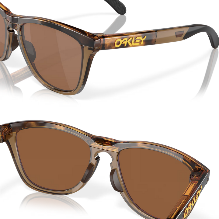 Oakley Frogskins Range Sunglasses Brown Tort/Brown Smoke (Prizm Tungsten Polarized)