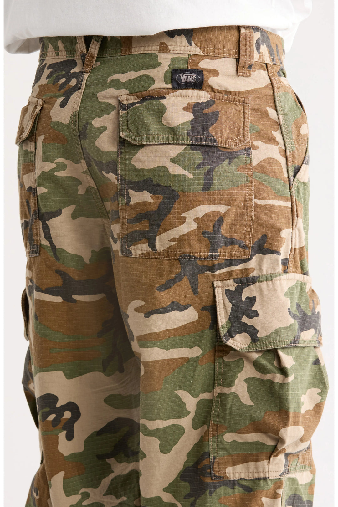 Vans Para Camo Baggy Cargo Pants Aluminum Camo