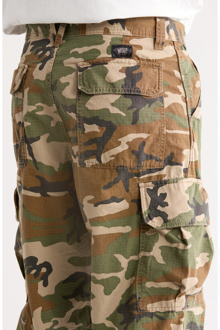 Vans Para Camo Baggy Cargo Pants Aluminum Camo
