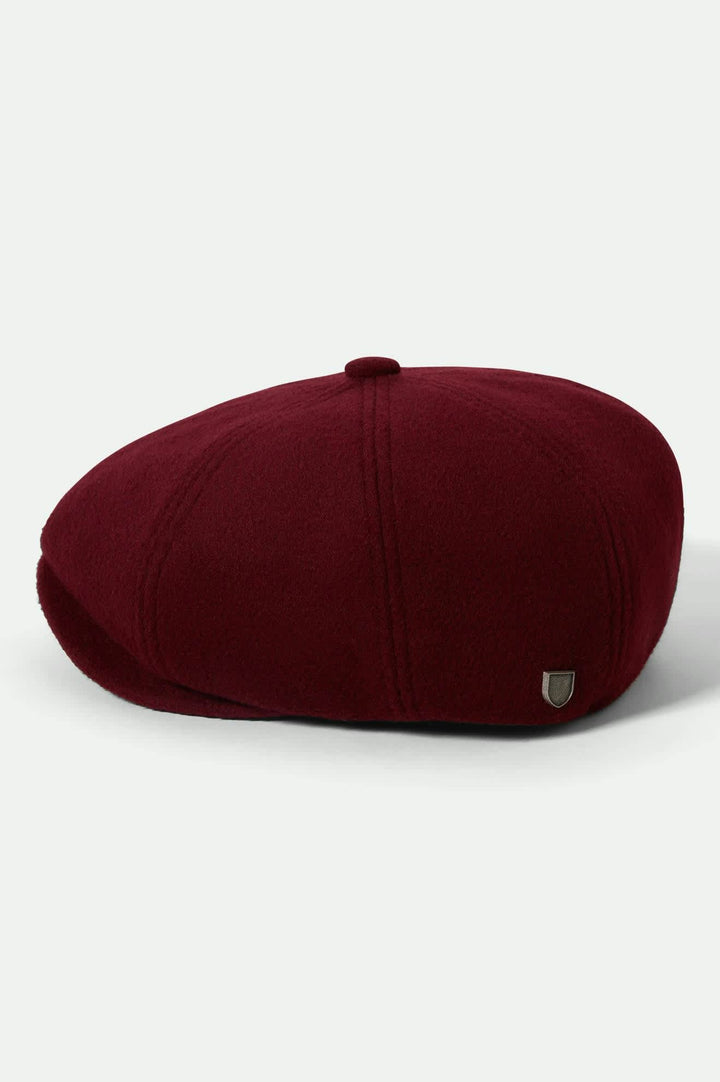 Brixton Brood Newsboy Cap Merlot