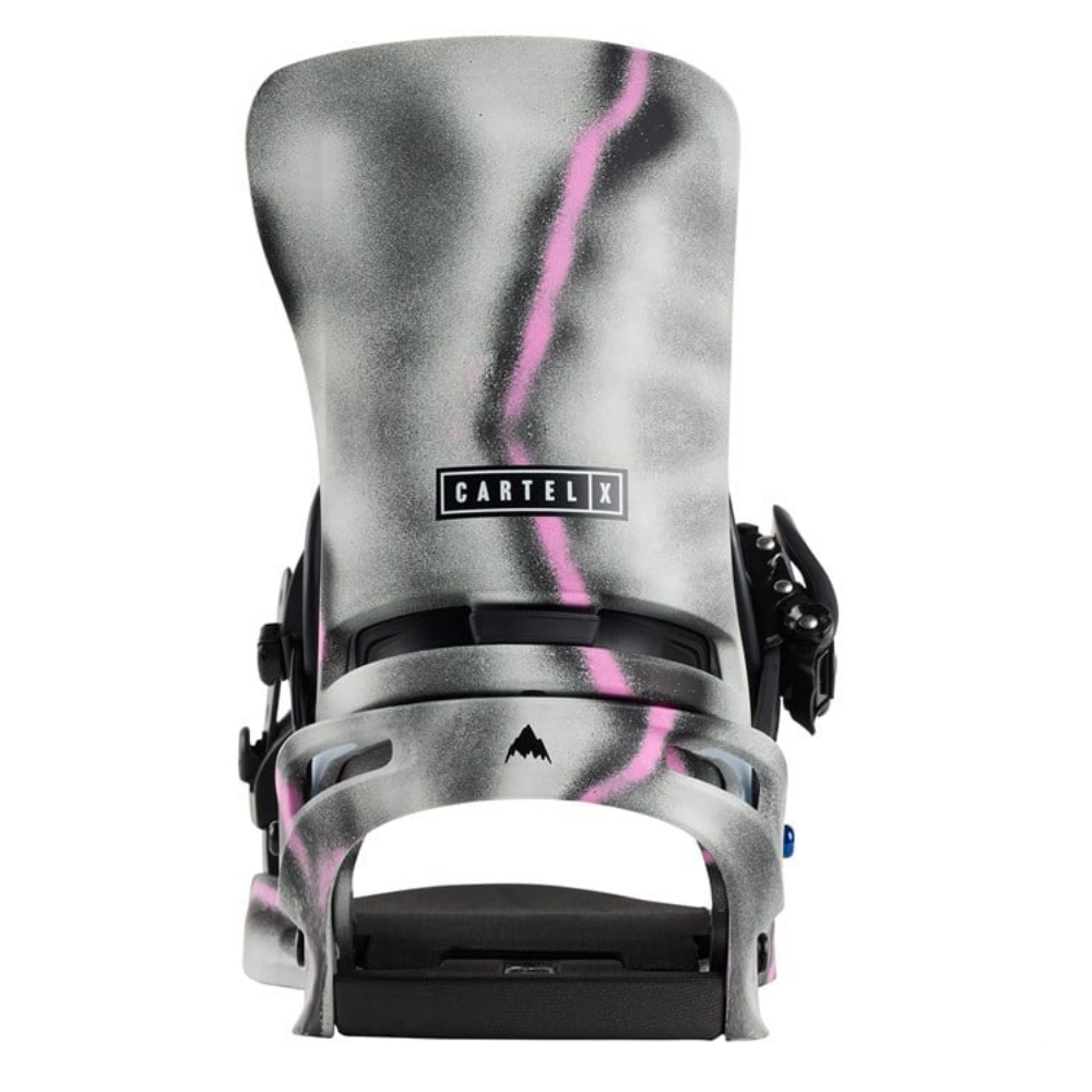 Burton Men's Cartel X Bindings 2025 Gray/Pink