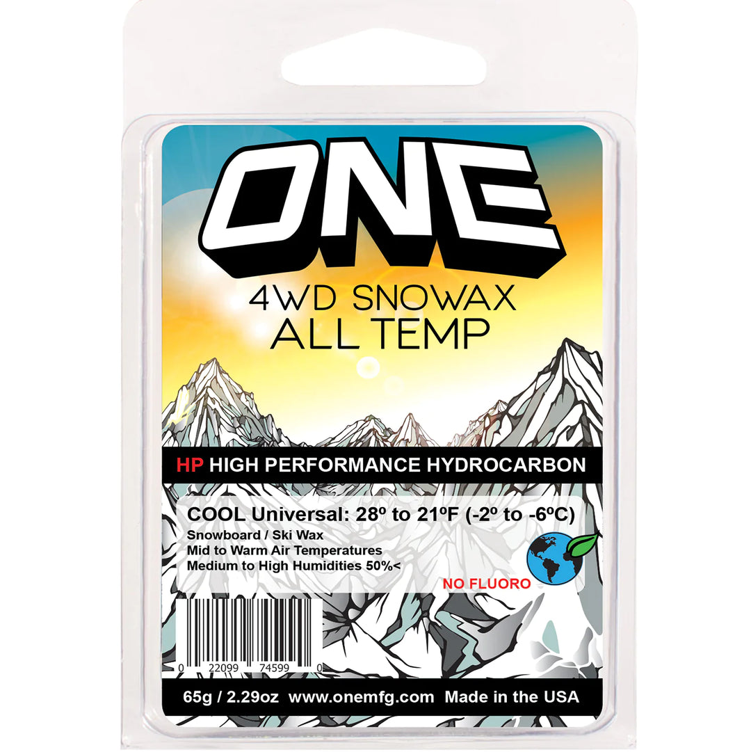 One MFG 4WD 165G COOL / All Temperature Snowboard Wax