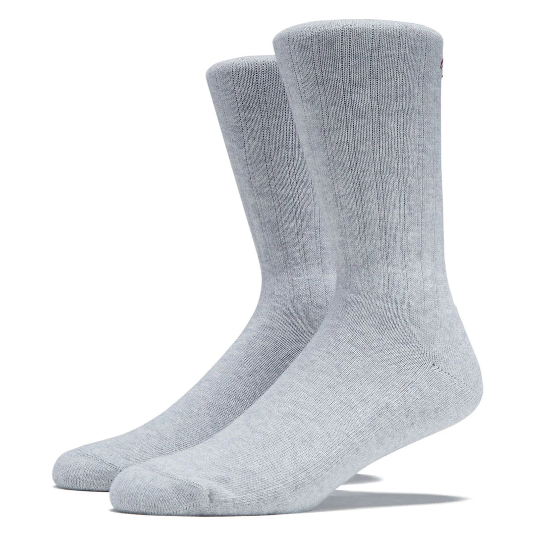 Polar Large Rib Socks (Heather Grey)