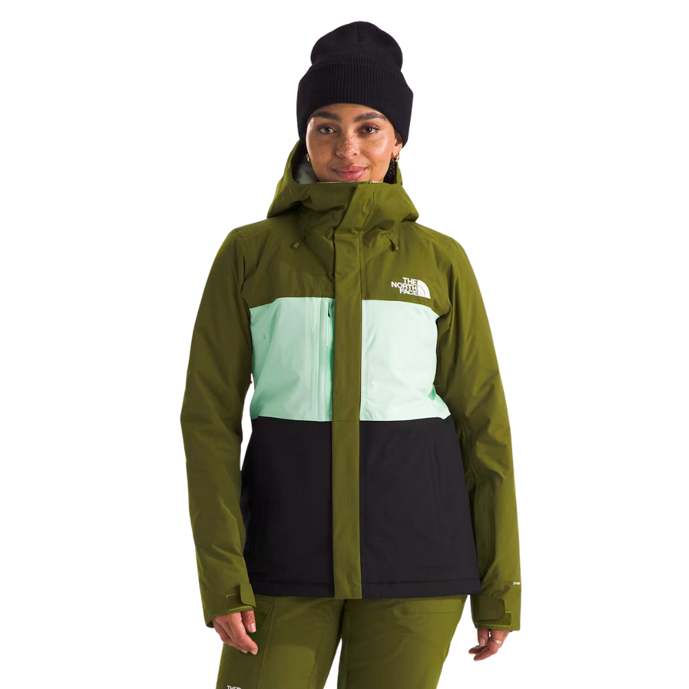 The North Face Women's Freedom Insulated Jacket Forest Olive/Pale Green/TNF Black