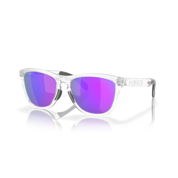 Oakley Frogskins Range Sunglasses Matte Clear (Prizm Violet)