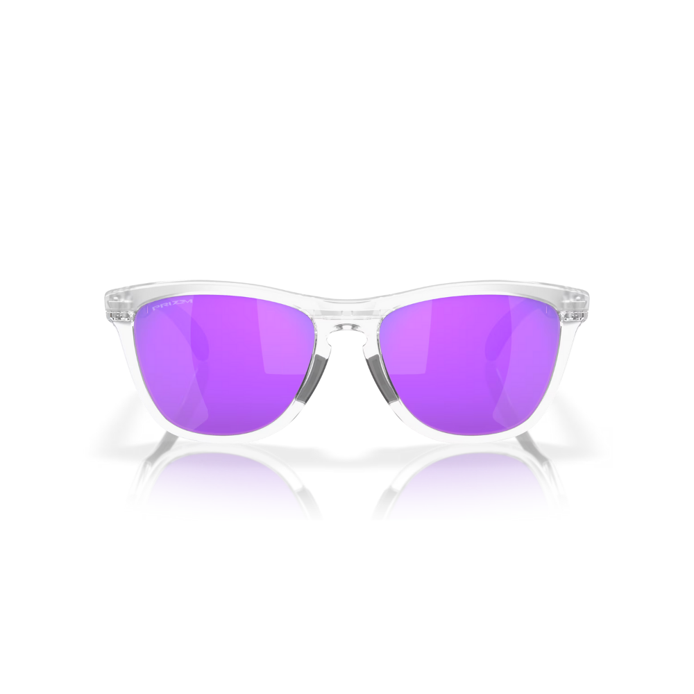 Oakley Frogskins Range Sunglasses Matte Clear (Prizm Violet)
