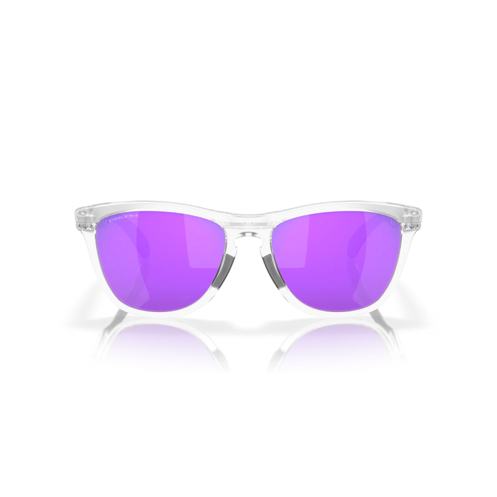 Oakley Frogskins Range Sunglasses Matte Clear (Prizm Violet)