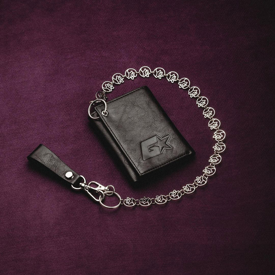 Classic Grip Tony Chain Wallet Black