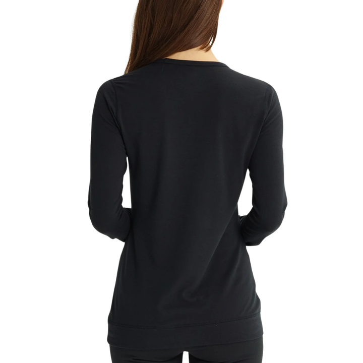 Burton Women's Midweight Base Layer Crew True Black