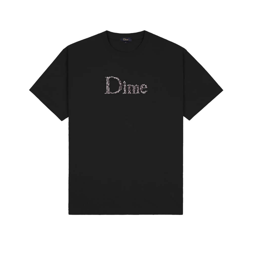 Dime Classic Skull T-Shirt Black