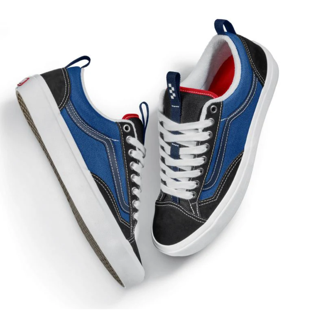 Vans Skate Old Skool 36+ Black/STV Navy – Eastern Boarder Vans Skate Old Skool 36+ Black/STV Navy – Eastern Boarder