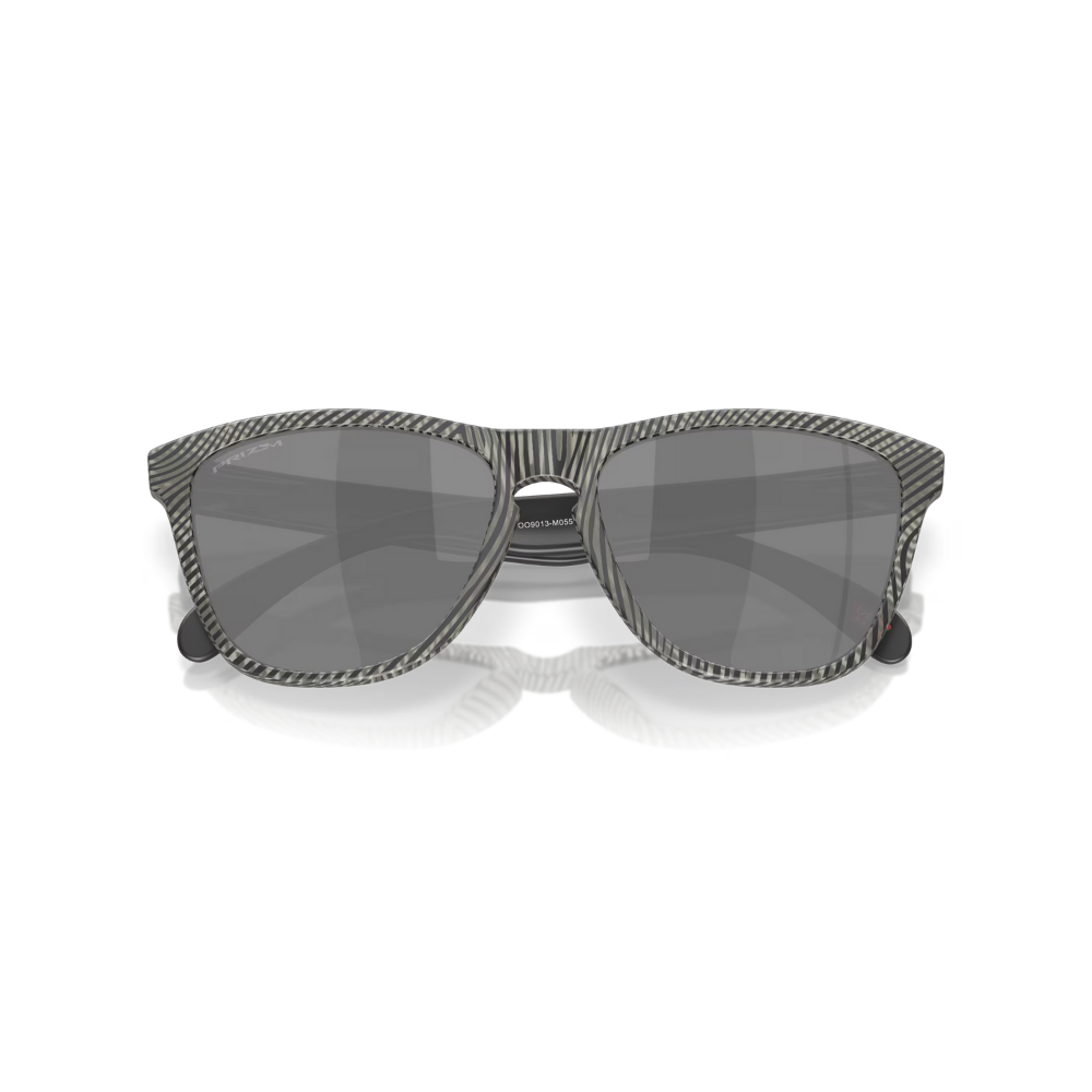 Oakley Frogskins Sunglasses Matte Grey Ink Fingerprint (Prizm Black)