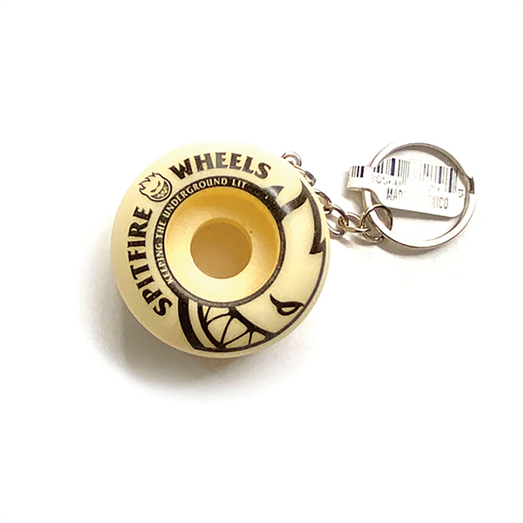 Spitfire Wheel Key Chain Natural Assorted