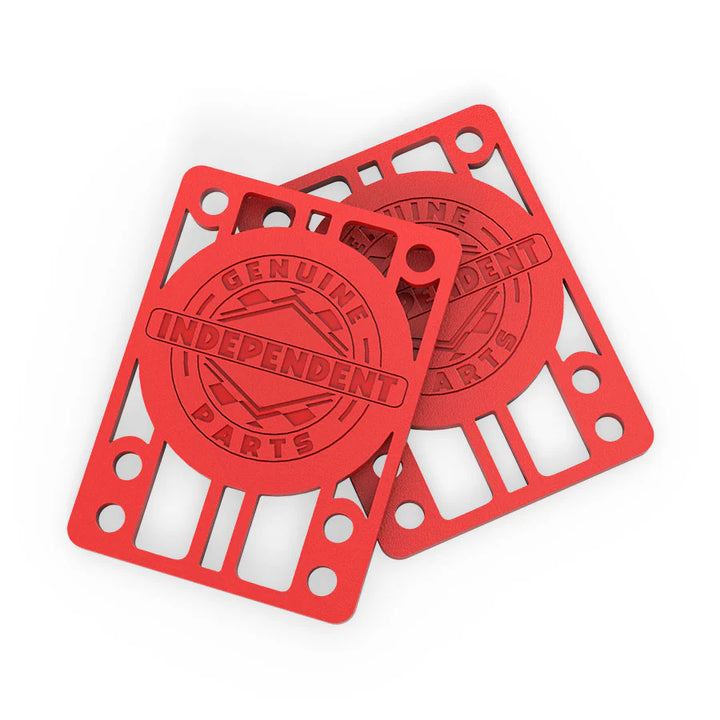 Independent Genuine Parts Risers Red 1/8"