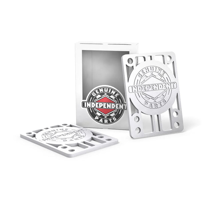 Independent Genuine Parts Risers White 1/8"