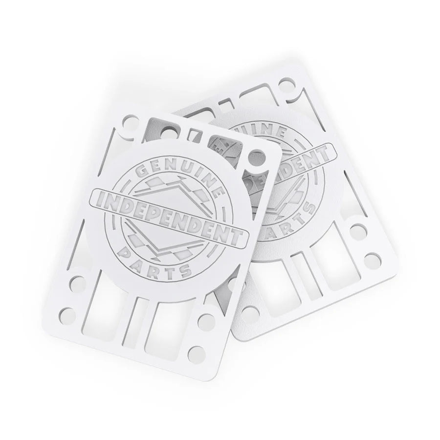 Independent Genuine Parts Risers White 1/8"