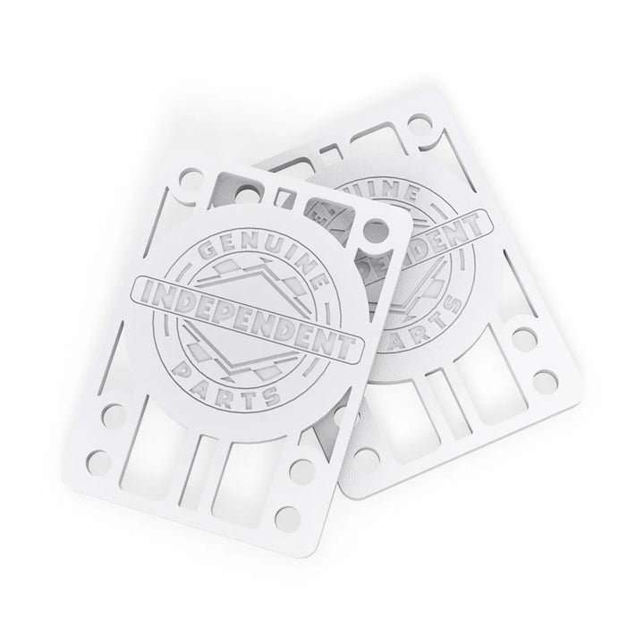 Independent Genuine Parts Risers White 1/8"