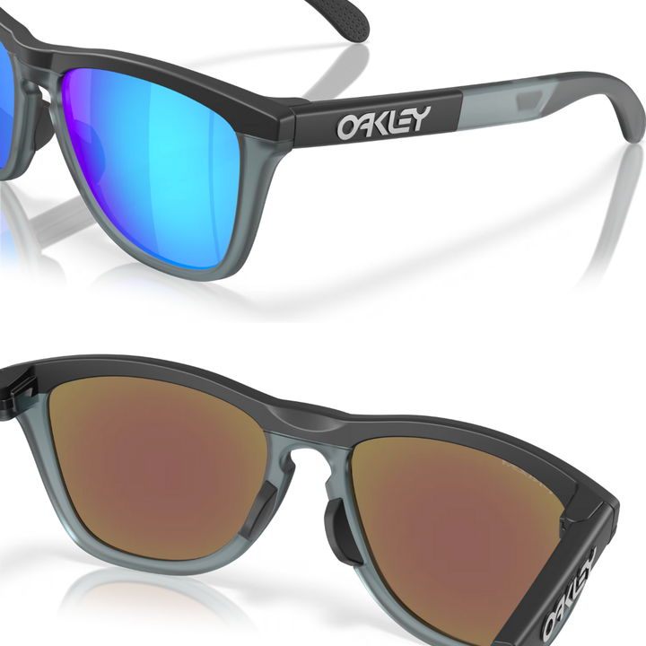 Oakley Frogskins Range Sunglasses Matte Black (Prizm Sapphire)