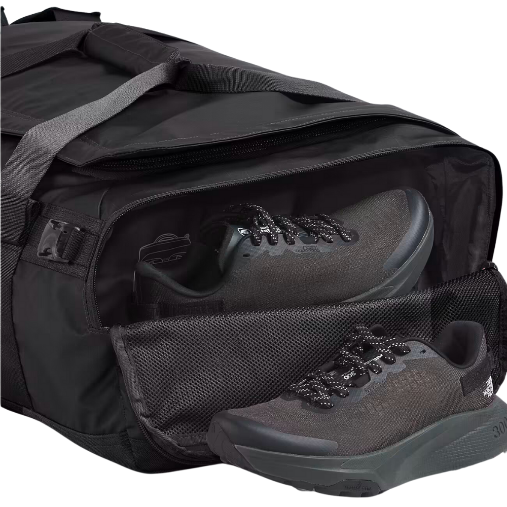 The North Face Base Camp Voyager Duffel 62L TNF Black/White