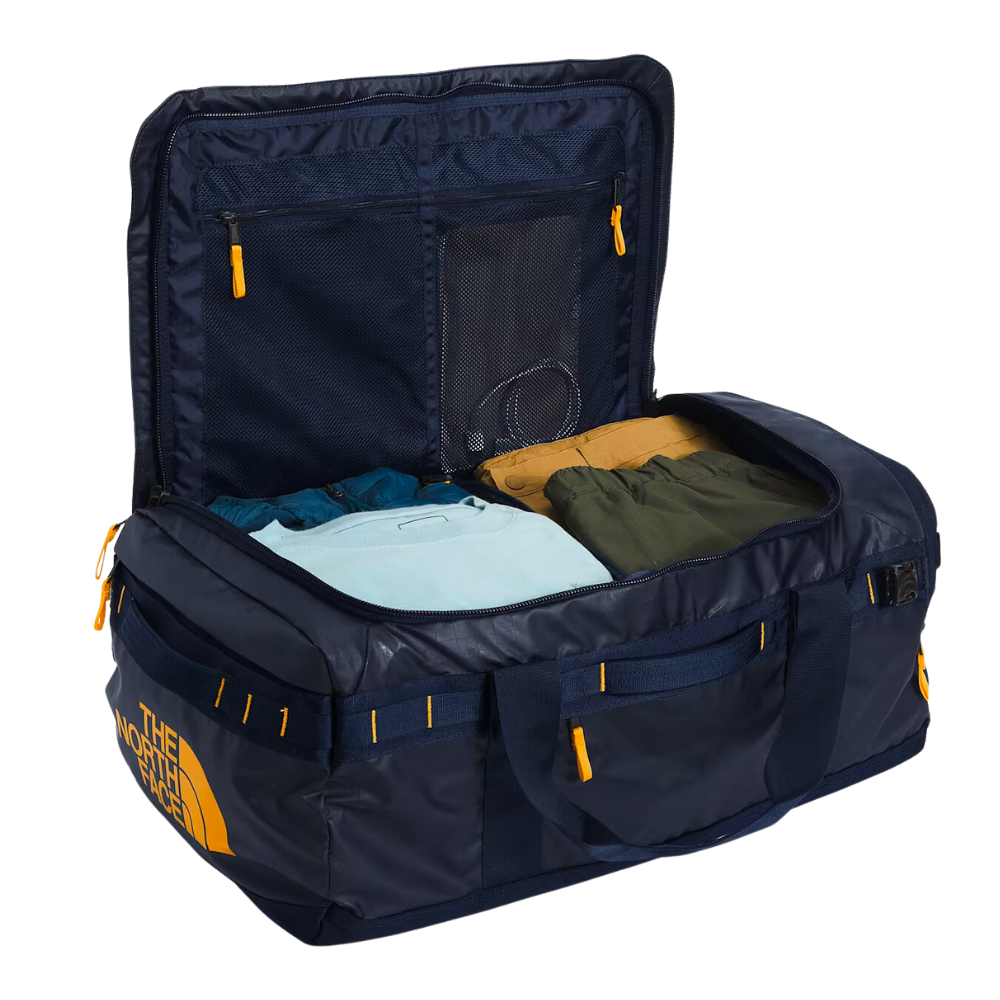 The North Face Base Camp Voyager Duffel 62L Summit Navy/Summit Gold