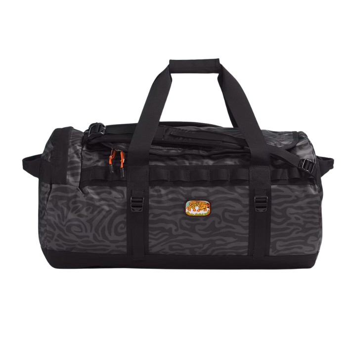 The North Face Base Camp Duffel 71L TNF Black/TNF Tiger Stripe