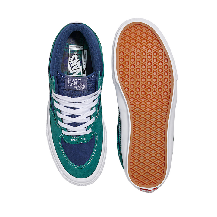 Vans Skate Half Cab Tartan Green/Blue