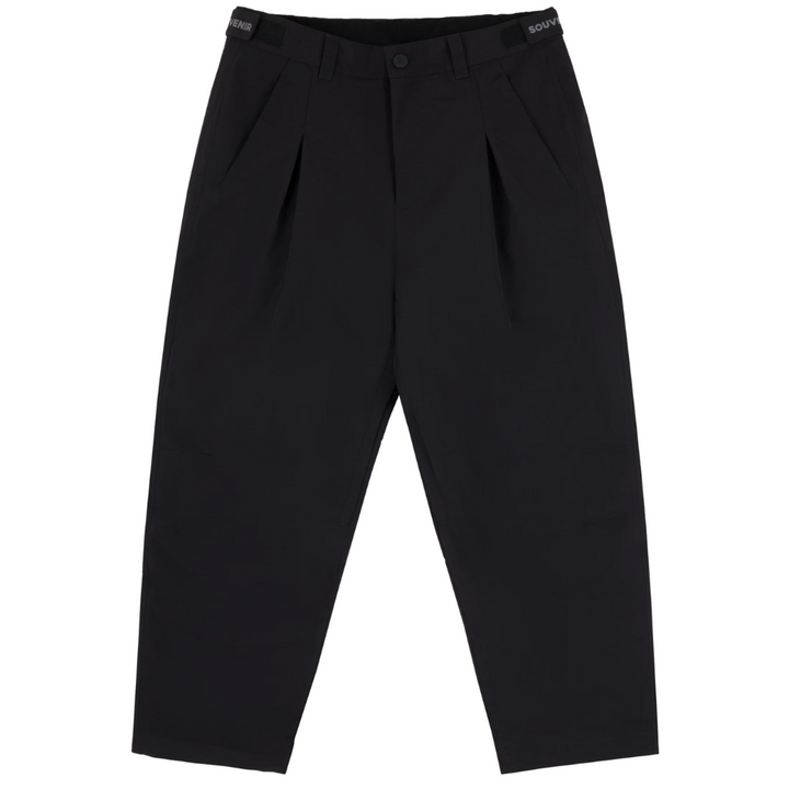 Souvenir Pleated Chino Snowboard Pant Black