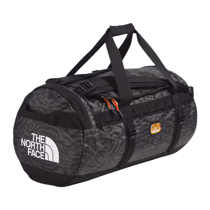 The North Face Base Camp Duffel 71L TNF Black/TNF Tiger Stripe