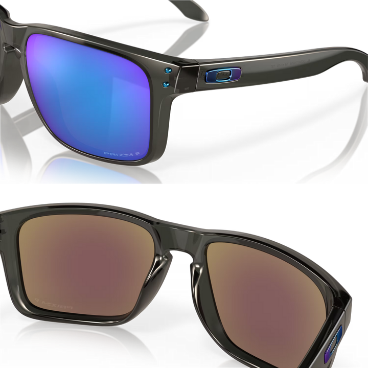 Oakley Holbrook Xl Sunglasses Grey Smoke (Prizm Sapphire Polarized)
