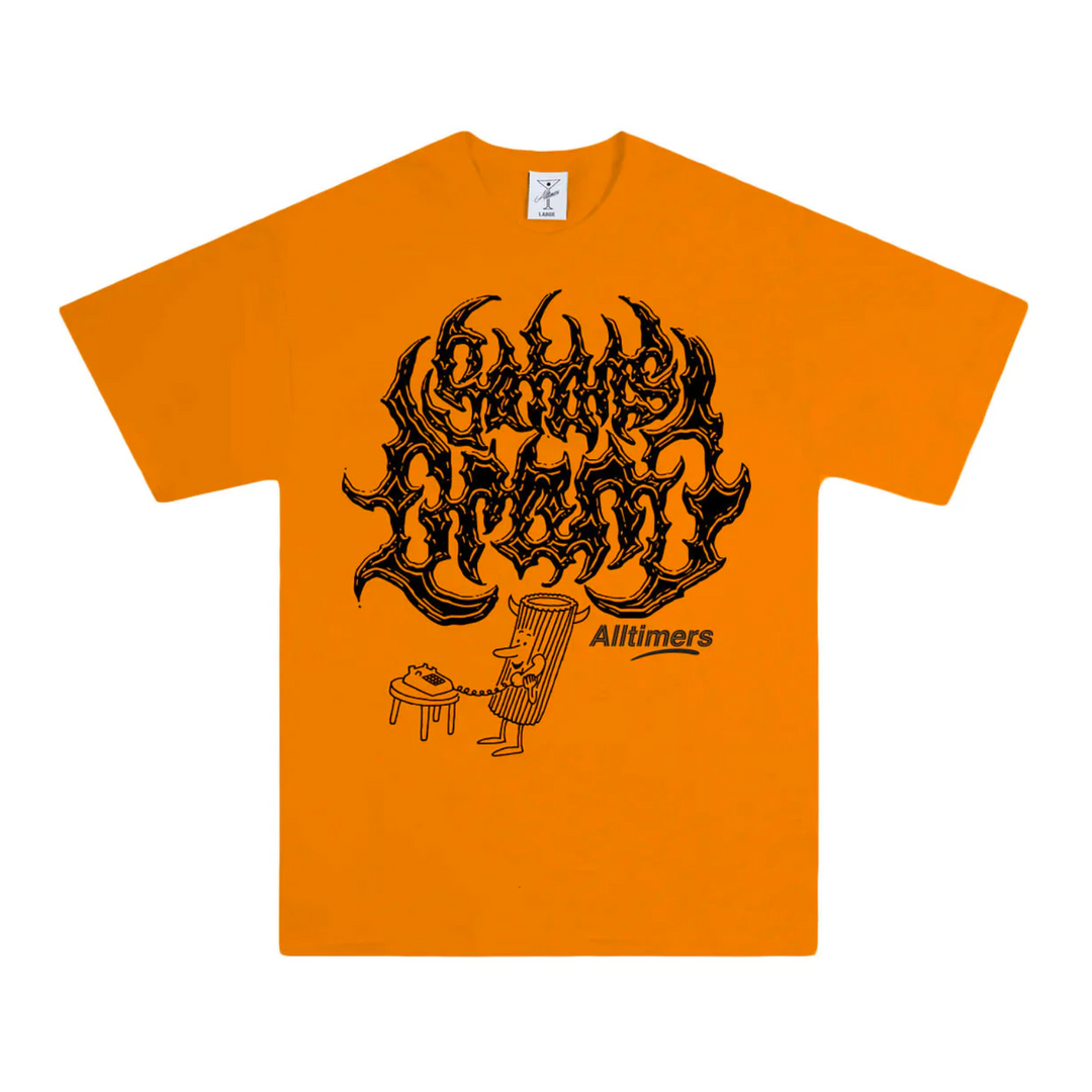 Alltimers Satan's Drano T-shirt Orange