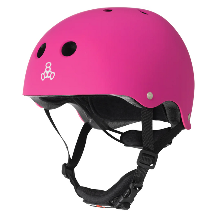 Triple 8 Lil 8 Helmet Neon Pink